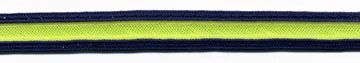 <font color="red">IN STOCK</font><br>9/16" Safety Reflector Tape-Lime/Navy