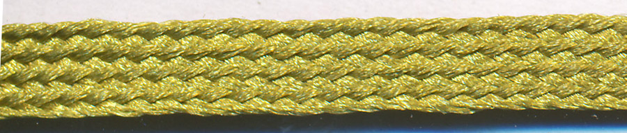 <font color="red">IN STOCK</font><br>3/16" Poly Middy Braid-Olive