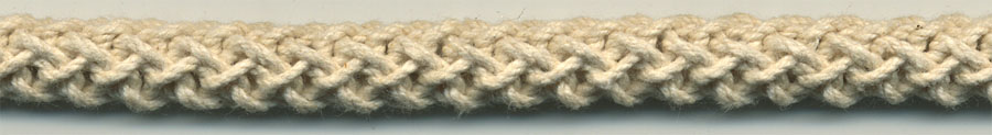 <font color="red">IN STOCK<br>MADE IN USA</font><br>1/4" Cotton Heavy Horserein Cord-Natural