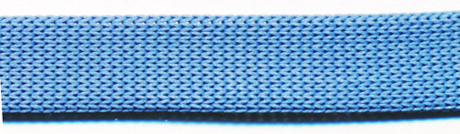 <font color="red">IN STOCK</font><br>3/8" Poly Knit Flat Cord-Blue