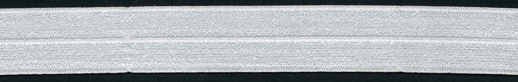 <font color="red">IN STOCK</font><br>5/8" Nylon Foldover Elastic-Dull White