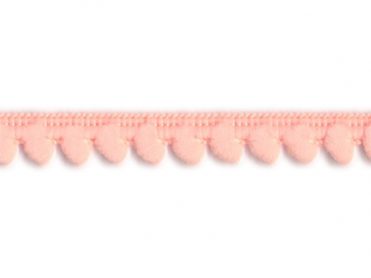 <font color="red">IN STOCK</font><br>3/8" Baby Ball Fringe-Salmon