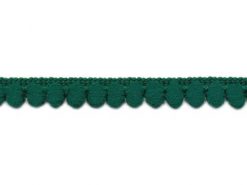 <font color="red">IN STOCK</font><br>3/8" Baby Ball Fringe-Emerald