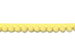 <font color="red">IN STOCK</font><br>3/8" Baby Ball Fringe-Pale Yellow