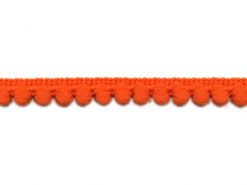 <font color="red">IN STOCK</font><br>3/8" Baby Ball Fringe-Orange