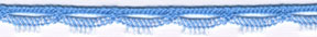 <font color="red">IN STOCK</font><br>9/16" Cotton Cluny Lash Edge-Blue/Light Blue