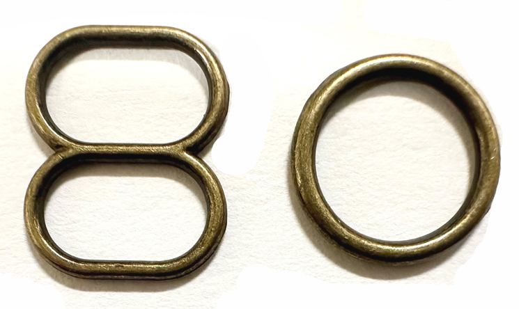 <font color="red">IN STOCK</font><br>3/8" Infinity 8 Slider/O-Ring Set-Antique Brass