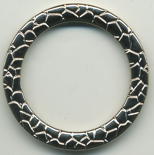 <font color="red">IN STOCK</font><br>1+3/4" Etched O-Ring (1+1/4" ID)-Nickel