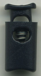 <font color="red">IN STOCK</font><br>3/4" Mini Tube Cord Lock-Navy