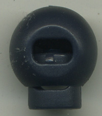 <font color="red">IN STOCK</font><br>9/16" Gum Ball Cord Lock-Navy