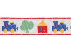 <font color="red">IN STOCK</font><br>5/8" Cotton Ribbon-White/Red/Blue/Butter/Green