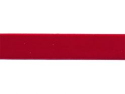 <font color="red">IN STOCK</font><br>5/8" Nylon Velvet Ribbon-Red