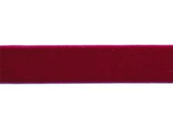 <font color="red">IN STOCK</font><br>5/8" Nylon Velvet Ribbon-Wine