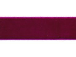 <font color="red">IN STOCK</font><br>7/8" Nylon Velvet Ribbon-Magenta