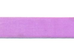 <font color="red">IN STOCK</font><br>7/8" Nylon Velvet Ribbon-Orchid