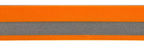 <font color="red">IN STOCK</font><br>7/8" Sidebar Safety Reflector Tape-Orange