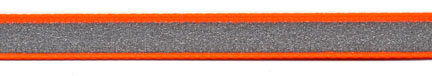 <font color="red">IN STOCK</font><br>3/8" Safety Reflector Ribbon-Orange