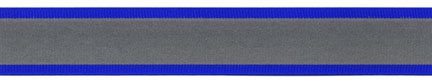 <font color="red">IN STOCK</font><br>1+1/2" Safety Reflector Ribbon-Electric Blue