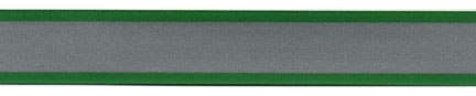 <font color="red">IN STOCK</font><br>1+1/2" Safety Reflector Ribbon-Emerald