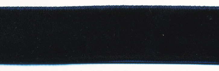 <font color="red">IN STOCK</font><br>5/8" Nylon Velvet Ribbon-Navy Marine