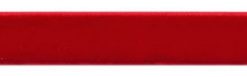 <font color="red">IN STOCK</font><br>5/8" Nylon Velvet Ribbon-Red