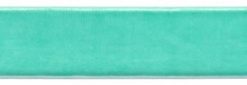 <font color="red">IN STOCK</font><br>7/8" Nylon Velvet Ribbon-Aqua