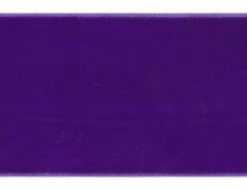 <font color="red">IN STOCK</font><br>2" Nylon Velvet Ribbon-Regal Purple