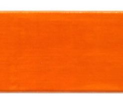 <font color="red">IN STOCK</font><br>2" Nylon Velvet Ribbon-Orange