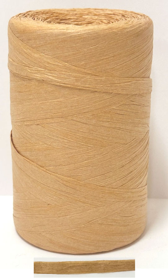 <font color="red">IN STOCK</font><br>1/4" 100% Recycled Kraft Paper Wrapping Tape<br>No Dyes OR Additivies