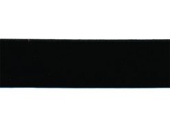 <font color="red">IN STOCK</font><br>1" Poly Velvet Ribbon-Black