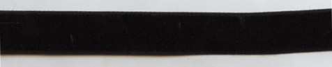 <font color="red">IN STOCK</font><br>5/8" Rayon Velvet Ribbon-Black