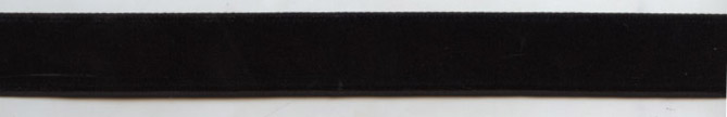 <font color="red">IN STOCK</font><br>3/4" Rayon Velvet Ribbon-Black