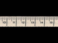 <font color="red">IN STOCK</font><br>9/16" Cotton Twill Measuring Tape-Natural