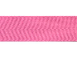 <font color="red">IN STOCK</font><br>1" Poly Twill Tape-Pink