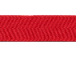 <font color="red">IN STOCK</font><br>1" Poly Twill Tape-Red