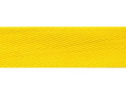 <font color="red">IN STOCK</font><br>1" Poly Twill Tape-Bright Yellow