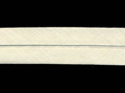 <font color="red">IN STOCK</font><br>1/2" Doublefold Bias Tape (50% Poly/50% Cotton)-Ivory<br>(Industry Standard)