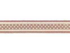 <font color="red">IN STOCK</font><br>9/16" Poly Mini Dot Tape-Ivory/Taupe