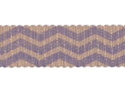 <font color="red">IN STOCK</font><br>1" Poly Chevron Tape-Khaki/Purple