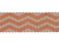 <font color="red">IN STOCK</font><br>1" Poly Chevron Tape-Khaki/Orange