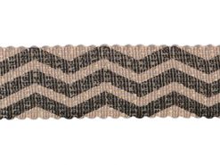 <font color="red">IN STOCK</font><br>1" Poly Chevron Tape-Khaki/Black