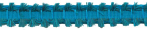 <font color="red">IN STOCK</font><br>1/2" Poly Feather Edge Tape-Turquoise/Teal