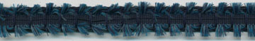 <font color="red">IN STOCK</font><br>1/2" Poly Feather Edge Tape-Denim/Teal