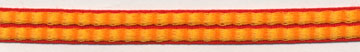 <font color="red">IN STOCK</font><br>1/2" Poly Double Interstitch-Red