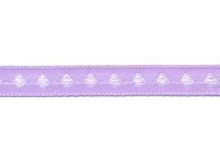 <font color="red">IN STOCK</font><br>3/8" Poly Polka Dot Tape-Lilac/White