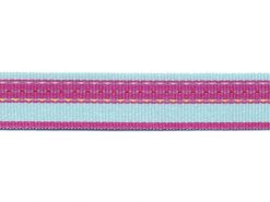 <font color="red">IN STOCK</font><br>5/8" Poly Stripe Stitch Tape-Hot Pink/Lt Blue/Yellow/Pink