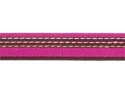 <font color="red">IN STOCK</font><br>5/8" Poly Stripe Stitch Tape-Wine/Hot Pink/Yellow/White