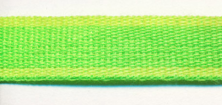 <font color="red">IN STOCK</font><br>3/8" Poly Linen Stripe-Lime/Apple