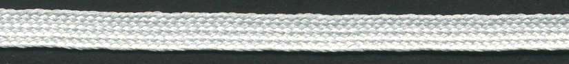 <font color="red">IN STOCK<br>(Industry Standard)</font><br>3/16" Poly Middy Braid-White