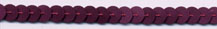 <font color="red">IN STOCK</font><br>1/4" Flat Sequin Shlung Trim-Matte Wine